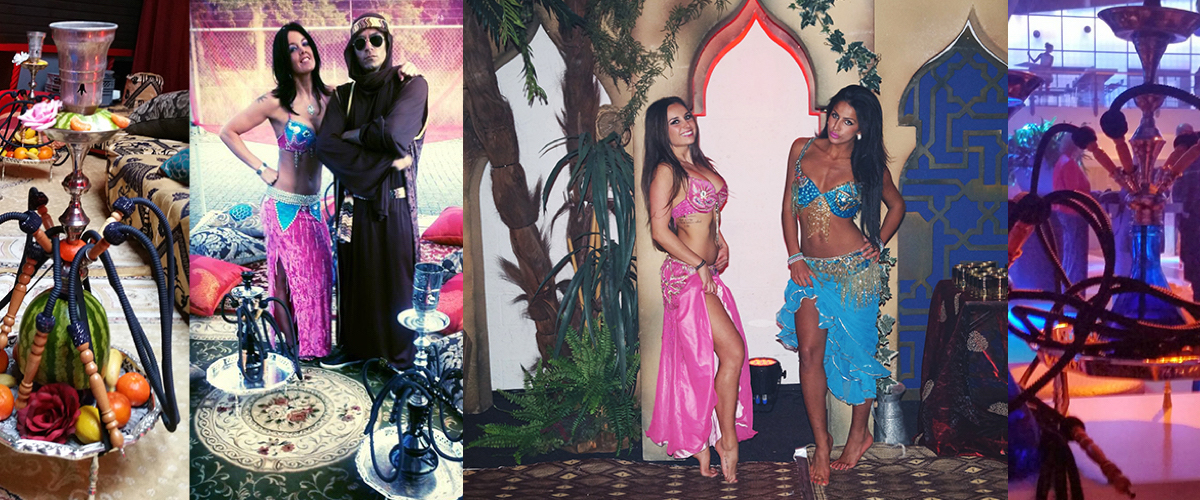 Aladdin Themafeest in huiselijke kring of inrestaurants